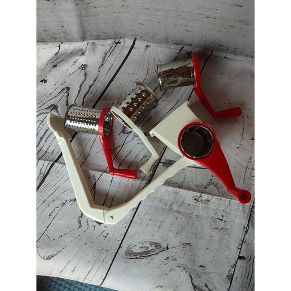 vintage progressive rotary grater 4 Piece Set - Picture 1 of 8